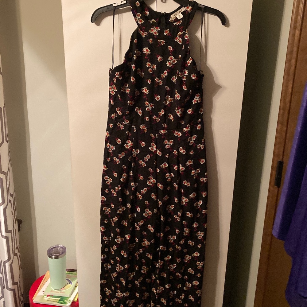 Black halter style jumpsuit